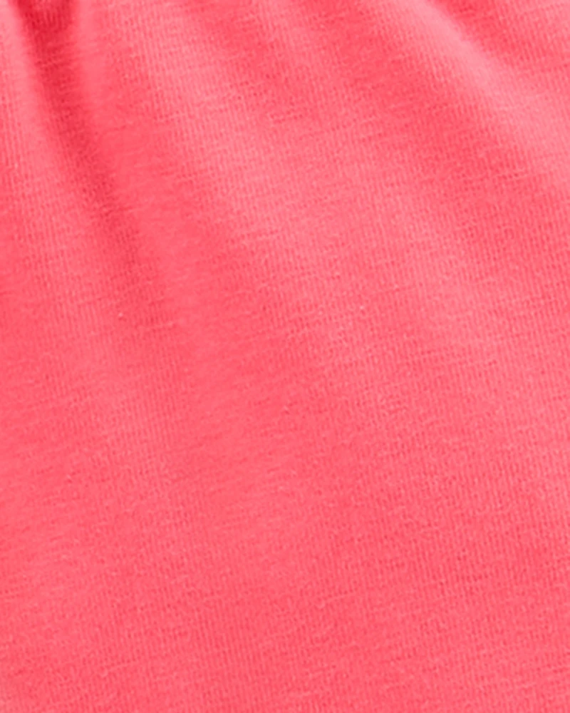 Girls 2-Pack Pink Bike Shorts