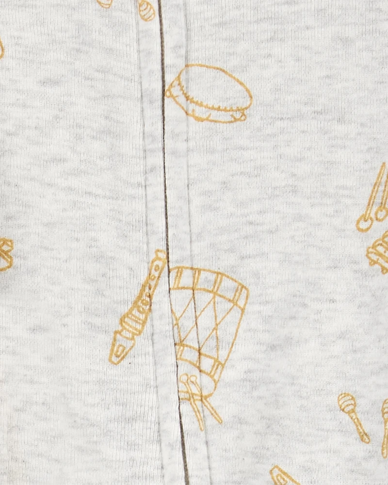 Baby 2-Pack 2-Way Zip Cotton Blend Sleeper Pyjamas