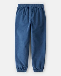 Boys Corduroy Joggers- Turquoise