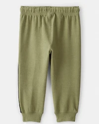 Toddler Boy Colourblock Joggers - Green