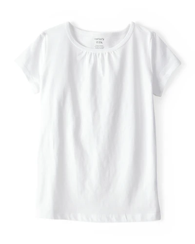 Kid White Cotton Tee