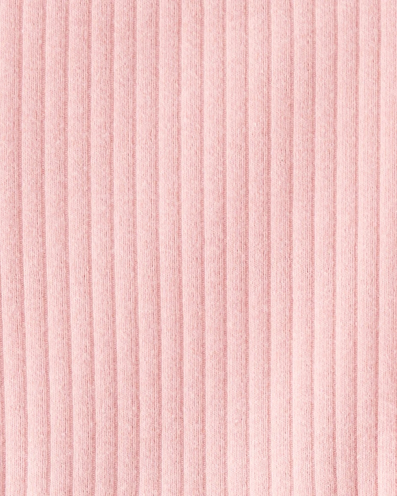 Toddler Girl Long-Sleeve Peplum Top - Pink