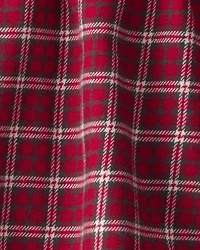 Baby Girl 3-Piece Plaid Print Tee, Skirt & Tight Set - Red