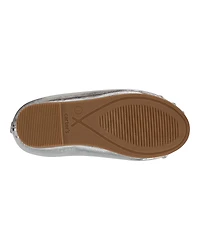 Toddler Ballet Slippers - Silver