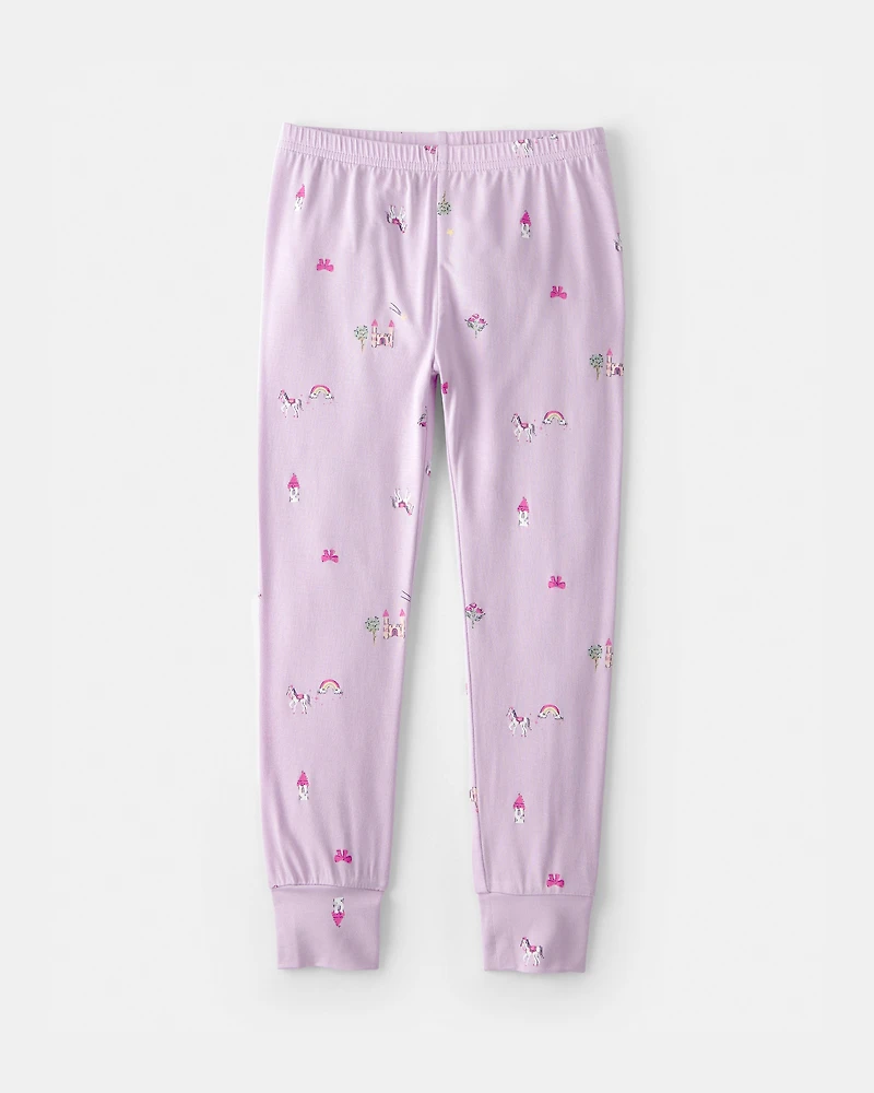 Toddler Girl Fairytale PurelySoft 2-Piece Pyjama Set - Purple