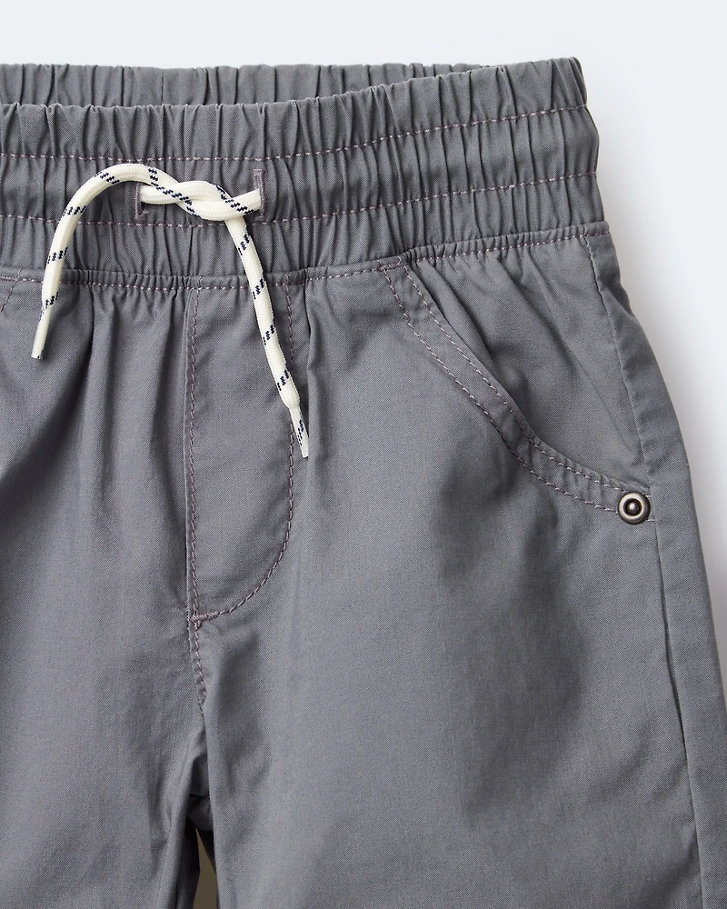 Toddler Boy Dart Pant - Grey