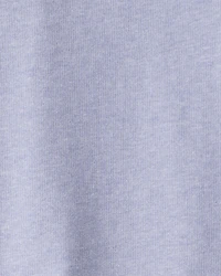 Girls 2-Piece French Terry Long-Sleeve Tee & Pant Set - Blue