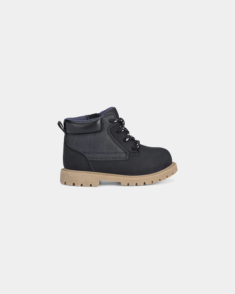 Toddler Boy Fashion Boot - Black