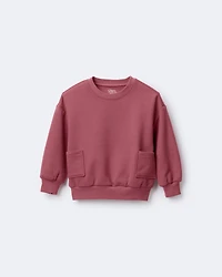 Toddler Otter Sweatshirt™ with Pockets - Burgundy