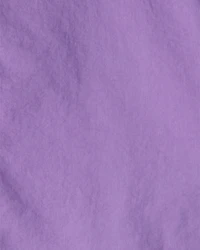 Girls Midweight Peplum Jacket - Purple