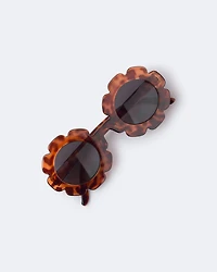 Toddler Girl Scalloped Tortoise Sunglasses