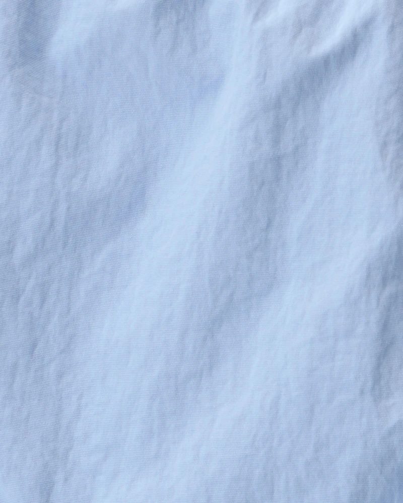 Baby Boy Recycled Solid Swim Trunks