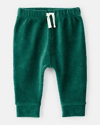 Baby Boy Holiday Print Long-Sleeve Sweater & Pant Set - White