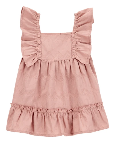 Baby Flutter Tiered Dress