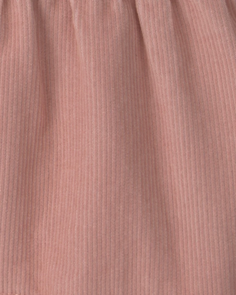 Baby Girl Organic Cotton Corduroy Dress