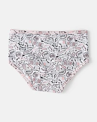Kid 7-Pack Unicorn Stretch Cotton Undies