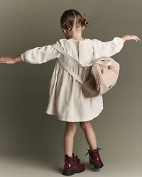Toddler Girl Long-Sleeve Corduroy Dress