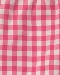 Toddler Boy Gingham Poplin Shorts - Red