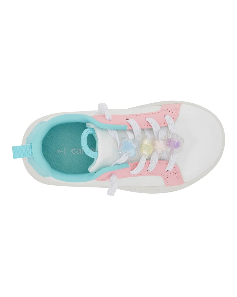 Toddler Girl Pull On Jewel Sneakers