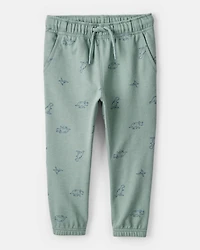 Toddler Boy DayDream Fleece Dinosaur Print Long-Sleeve Tee & Pant Set