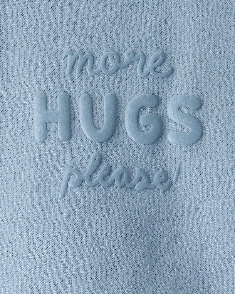 Baby Boy Fleece Sweatshirt - Blue