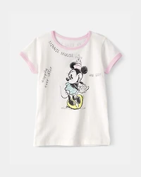 Toddler Girl Disney© Minnie Mouse Graphic Tee - White