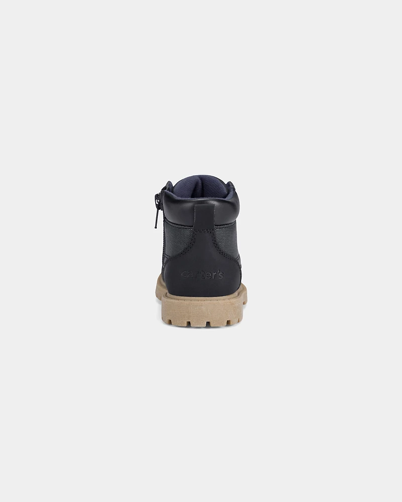 Toddler Boy Fashion Boot - Black