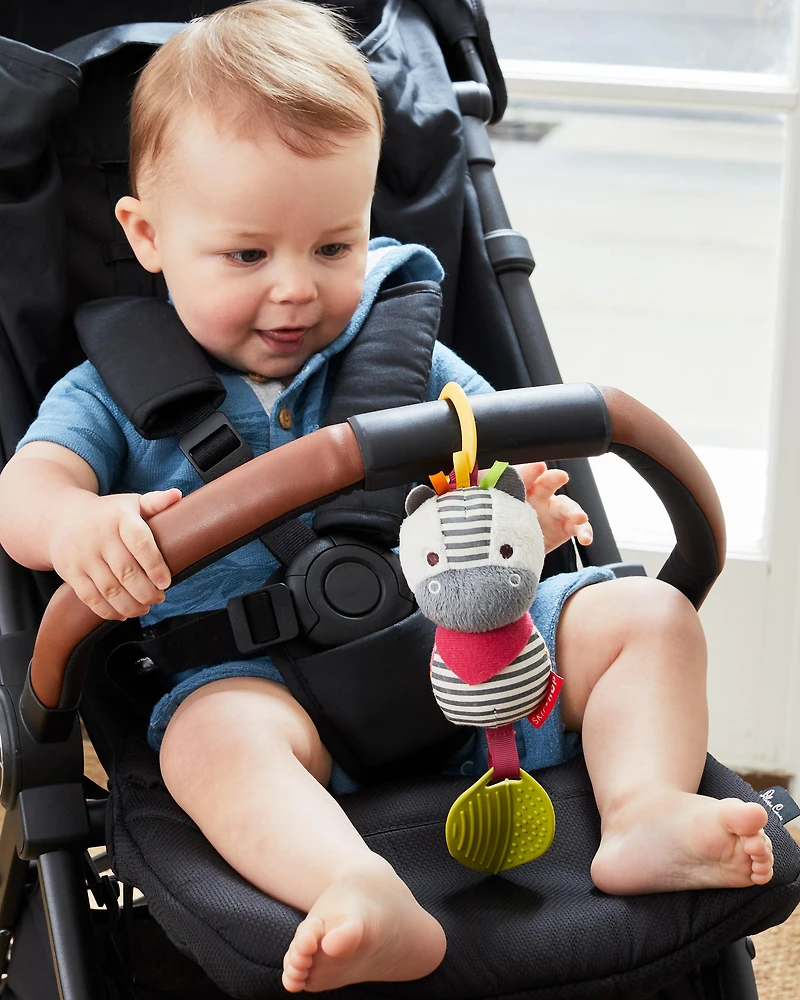 Zebra Bandana Buddies Chime & Teethe Toy
