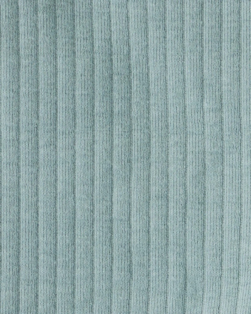 Baby Girl Cotton Flare Active Pants - Green