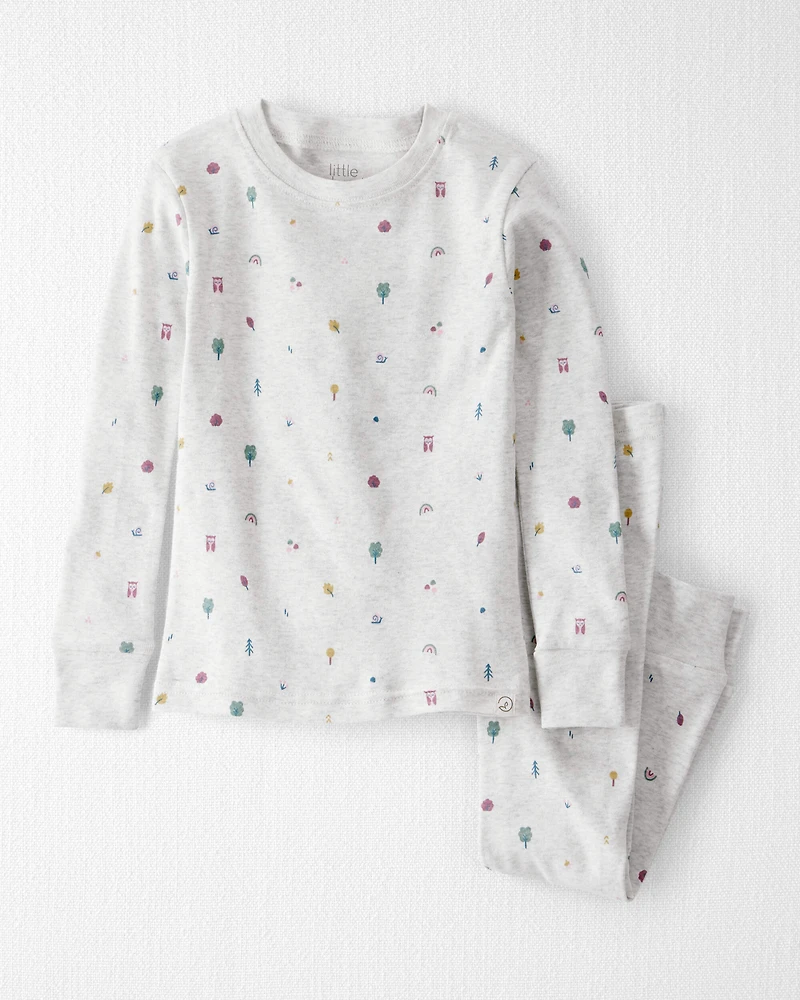 Toddler Organic Cotton Pyjamas Icon Town Print