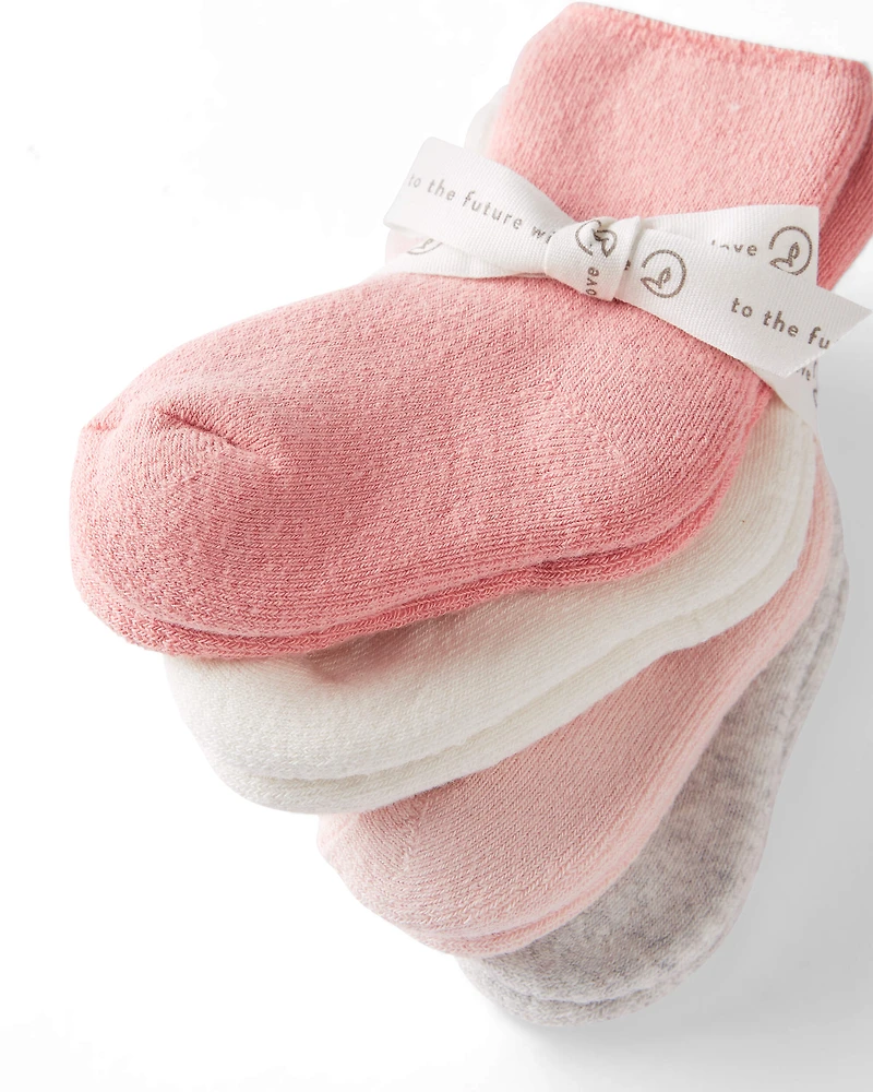 Baby 4-Pack No Slip Socks