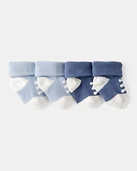 Baby Boy 2-Pack Sneaker Booties