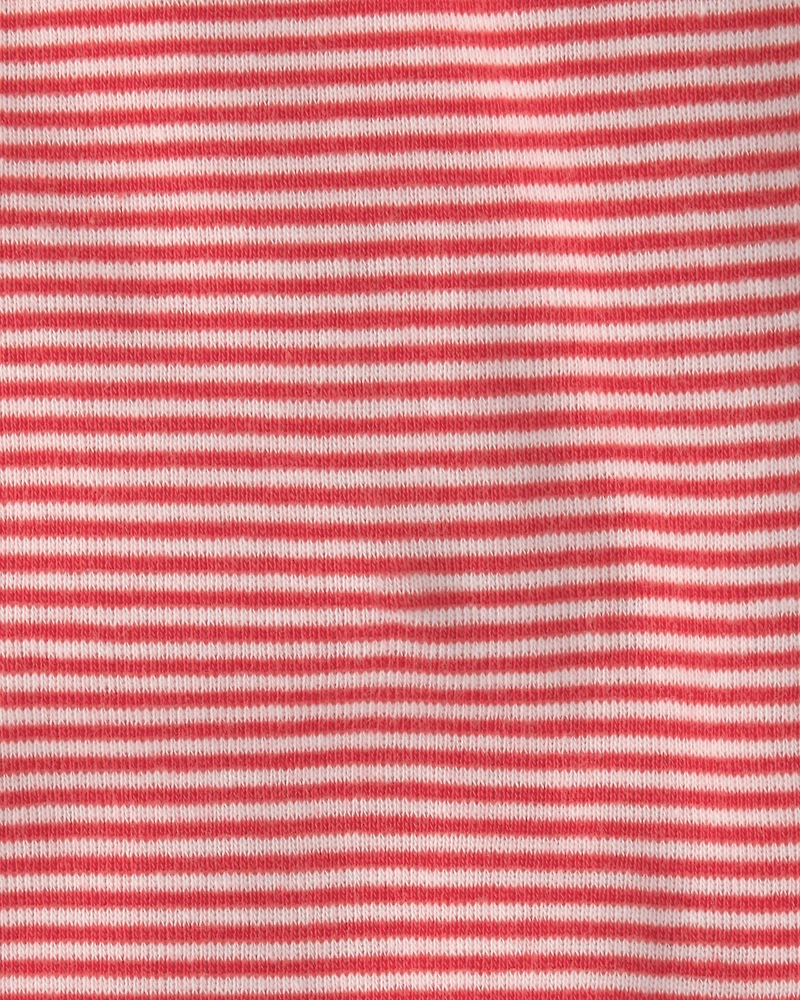 Baby Girl 5-Pack Beach Multipack Bodysuits - Red/White/Blue