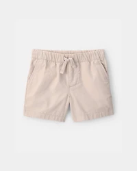 Baby Boy Canvas Shorts - Khaki