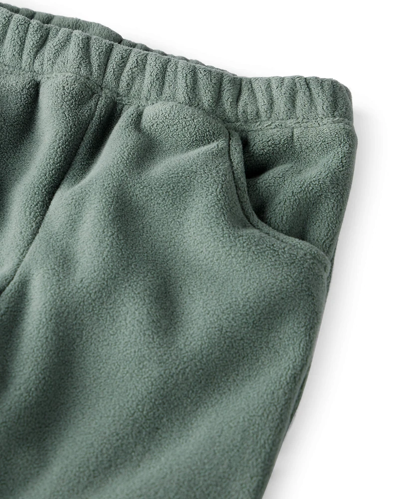 Baby Girl 2-Piece Recycled Microfleece Set