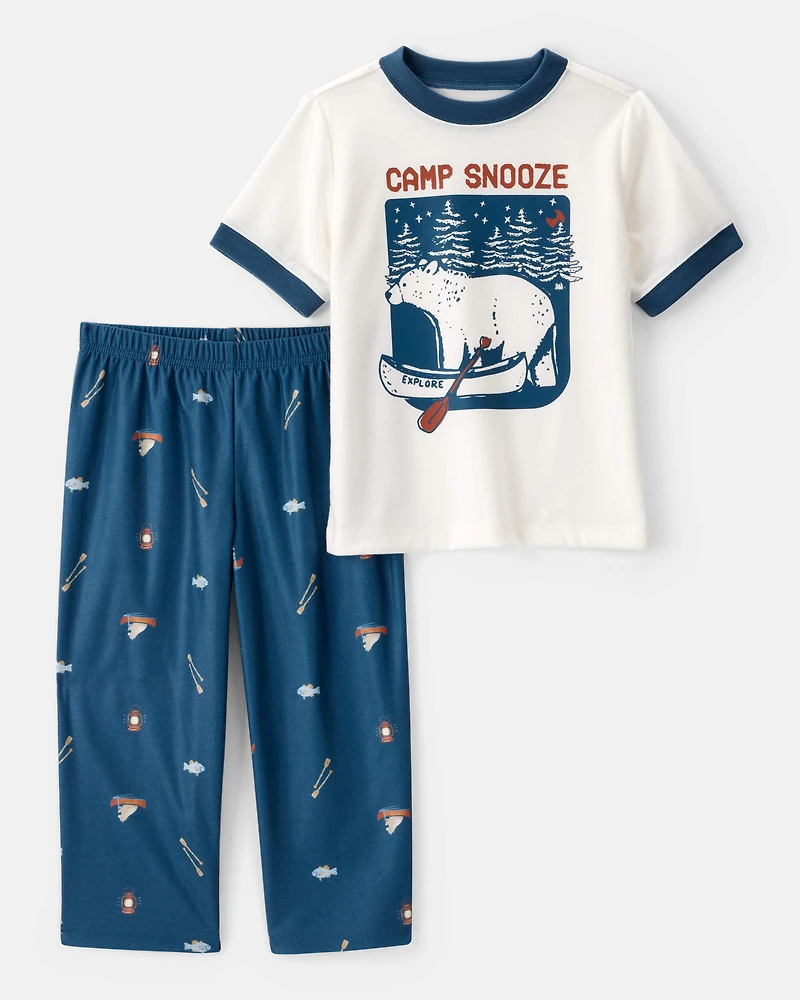 Toddler 2-Piece Camp Snooze Loose Fit Pyjamas
