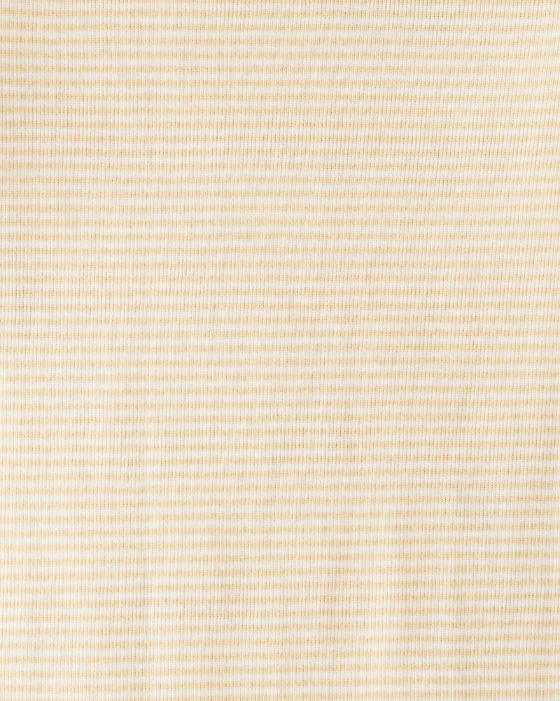 Baby 4-Pack Safari Print Cotton Long-Sleeve Multipack Bodysuits - White