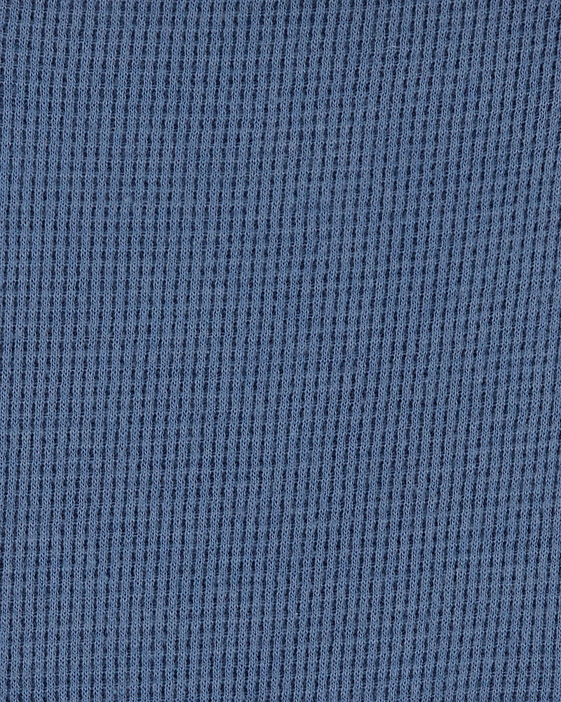 Baby Boy 2-Piece Long-Sleeve Tee & Thermal Coverall Set