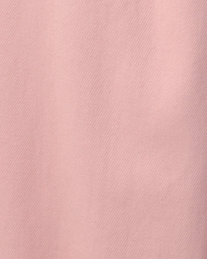 Girls 2-Piece 'Love' Fleece Long-Sleeve Top & Pant Set - Pink