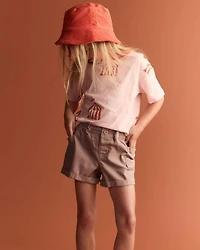 Toddler Girl Mom Short - Mauve