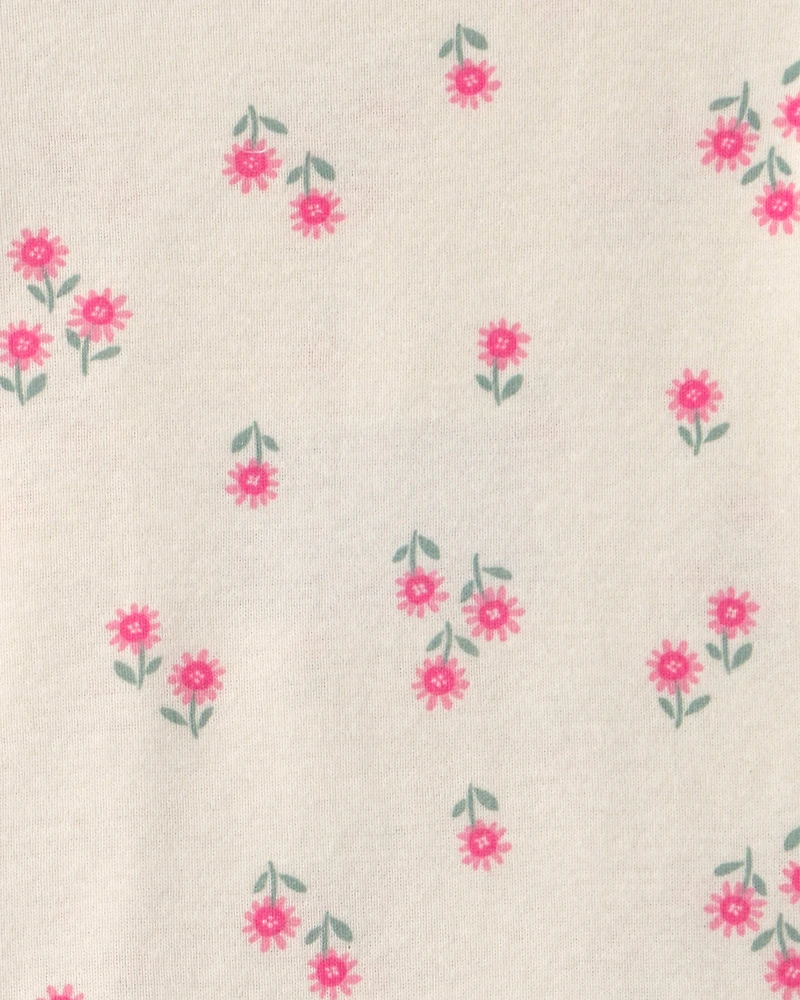 Baby Girl 3-Piece Heart Bodysuit & Pant Set - Pink/Ivory