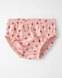 Baby Girl Organic Cotton Floral Tiered Dress