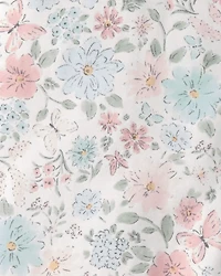 Baby Girl Butterfly Garden 2-Way Zip Wearable Blanket