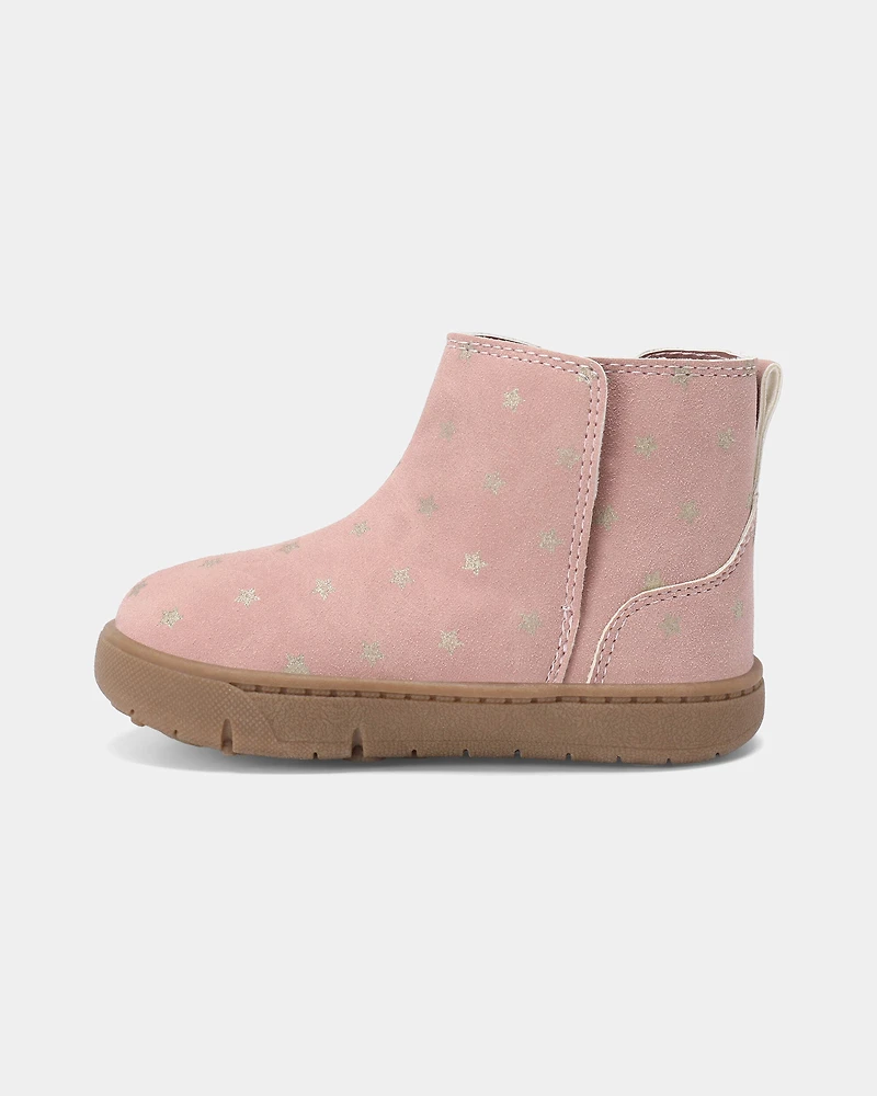 Baby Girl Every Step® First Walker Boots - Pink