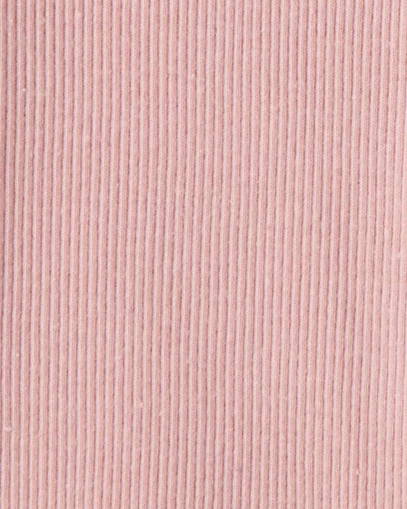 Baby Girl Cat Pullover & Pant Set - Pink