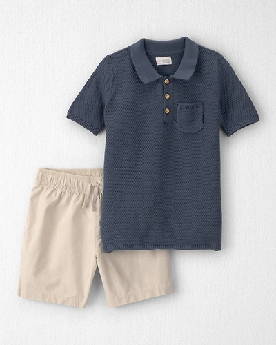 Boys 2-Piece Organic Cotton Set
