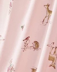 Toddler Girl Deer & Floral Print PurelySoft Long-Sleeve 2-Piece pyjamas - Pink