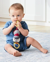 Zebra Bandana Buddies Chime & Teethe Toy