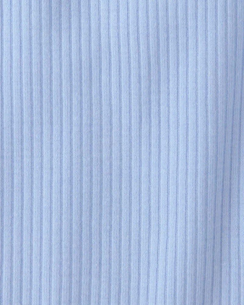 Baby Girl 5-Pack Ruffle-Sleeve Multipack Bodysuits - Pink/Blue/Green