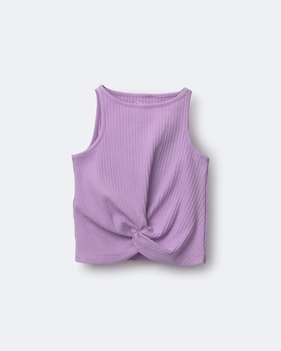 Toddler Girl Tie-Front Tank - Purple